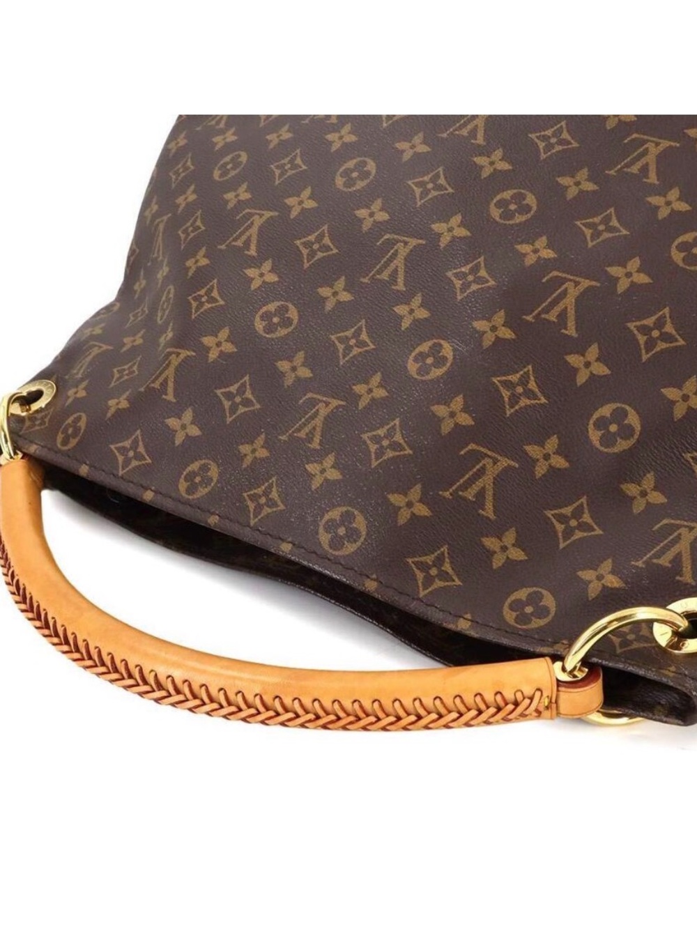 Lux Inspired Monogram Artsy
Shoulder Bag Brown - Picture 4 of 6